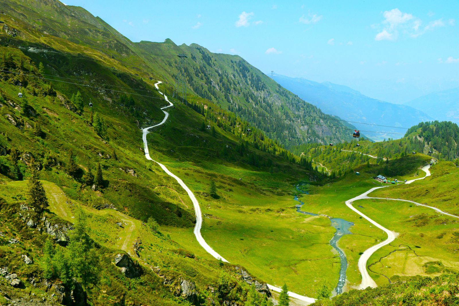 Viele der besten Wege verlaufen unterhalb der Gipfelregion.